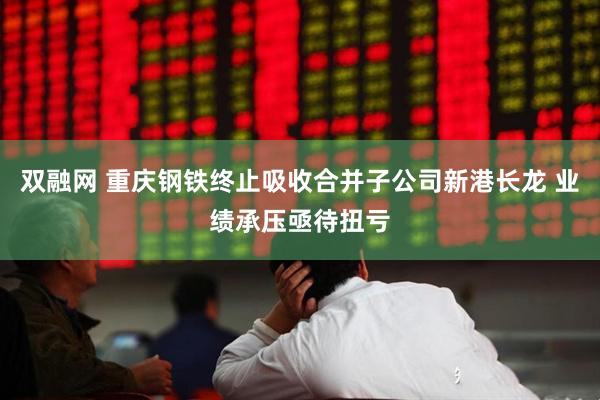 双融网 重庆钢铁终止吸收合并子公司新港长龙 业绩承压亟待扭亏